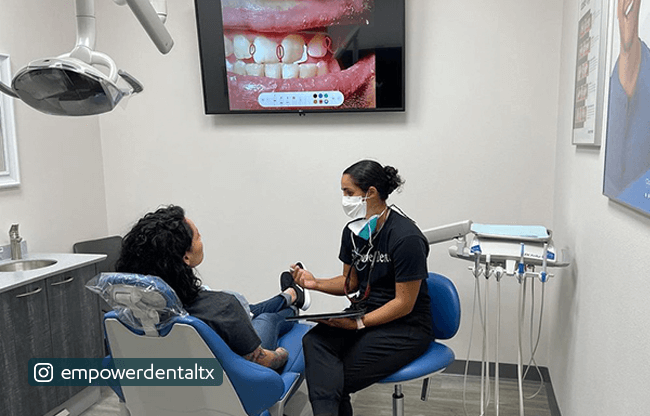 Engaging patients with an Intraoral scanning
