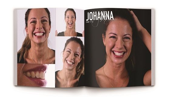 a coffee table book for dental practices called Fabulous Smiles