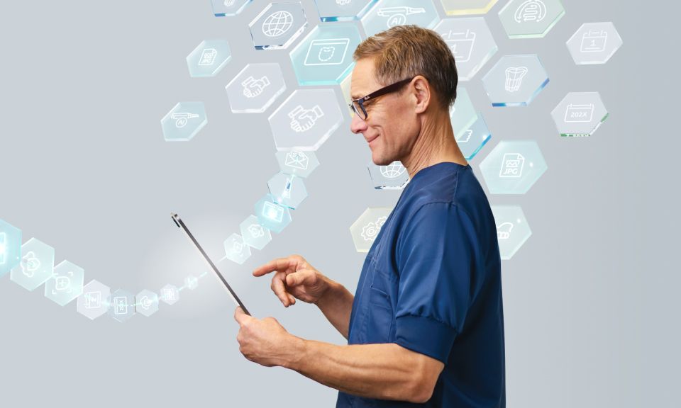 Cartelle cliniche dei pazienti a portata di mano